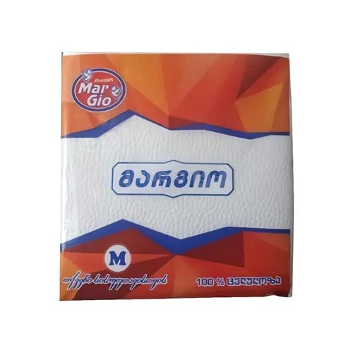 MARGIO Table Napkin 32*32cm 100pcs MARGIO Table Napkin 32*32cm 100pcs